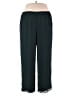 R&M Richards 100% Polyester Solid Teal Casual Pants Size 18 - photo 1