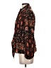 MNG Suit 100% Polyester Brown Long Sleeve Blouse Size 4 - photo 5