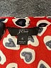 J.Crew 100% Polyester Red Kimono Size S - photo 7