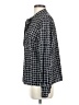 Insight Houndstooth Black Long Sleeve Blouse Size S - photo 5
