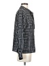 Insight Houndstooth Black Long Sleeve Blouse Size S - photo 4