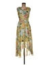 En Focus Studio 100% Polyester Floral Green Cocktail Dress Size 6 - photo 1