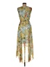 En Focus Studio 100% Polyester Floral Green Cocktail Dress Size 6 - photo 2