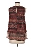 BCBGeneration 100% Polyester Burgundy Sleeveless Blouse Size S - photo 2