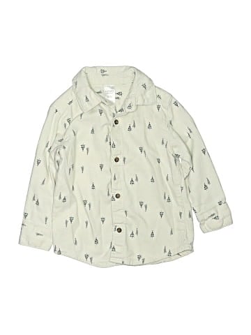 Carter's Long Sleeve Button-Down Shirt (view 1)