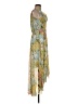 En Focus Studio 100% Polyester Floral Green Cocktail Dress Size 6 - photo 4