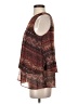 BCBGeneration 100% Polyester Burgundy Sleeveless Blouse Size S - photo 5
