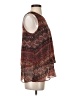 BCBGeneration 100% Polyester Burgundy Sleeveless Blouse Size S - photo 4