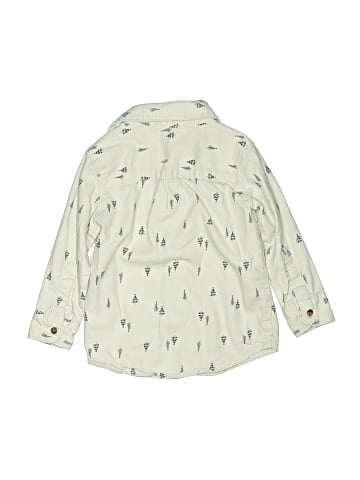 Carter's Long Sleeve Button-Down Shirt (view 2)
