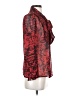 Adiva 100% Polyester Red Long Sleeve Blouse Size S - photo 4