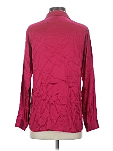 Ines de la Fressange for Uniqlo 3/4 Sleeve Silk Top (view 2)