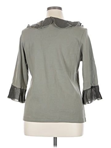 Soft Surroundings 3/4 Sleeve Blouse (view 2)