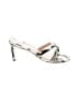 Stuart Weitzman Animal Print Ivory Sandals Size 7 - photo 1