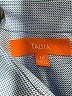 Tallia Solid Blue Long Sleeve Button-Down Shirt Size 16 - photo 3