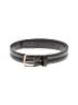 Unbranded 100% Leather Black Leather Belt Size 8 - photo 1