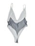Unbranded Metallic Gray Swimsuit Top Size M (estimated) - photo 2