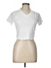 Yogalicious White Short Sleeve T-Shirt Size L - photo 1