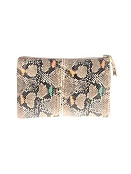 Madewell The Medium Leather Pouch Clutch: Snake Embossed Edition (view 2)