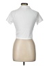 Yogalicious White Short Sleeve T-Shirt Size L - photo 2