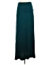 MONORENO Solid Teal Casual Skirt Size S - photo 1