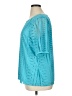 Dana Buchman Teal Short Sleeve Blouse Size XL - photo 5