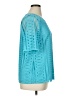 Dana Buchman Teal Short Sleeve Blouse Size XL - photo 4