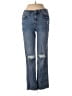 Kensie Hearts Blue Jeans Size 2 - photo 1