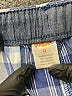 Gymboree 100% Cotton Plaid Blue Board Shorts Size 12 - photo 3