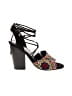 Indigo Rd. Paisley Black Sandals Size 5 1/2 - photo 1