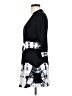 Boston Proper Graphic Black Casual Dress Size S - photo 5