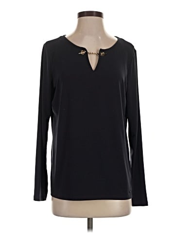 Tahari Long Sleeve Blouse (view 1)