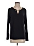 Tahari Black Long Sleeve Blouse Size M - photo 1