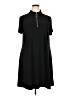 Perceptions Black Casual Dress Size 2X - photo 1