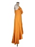Shein 100% Polyester Orange Cocktail Dress Size 6 - photo 4