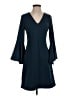 Ann Taylor Solid Blue Cocktail Dress Size XS - photo 1