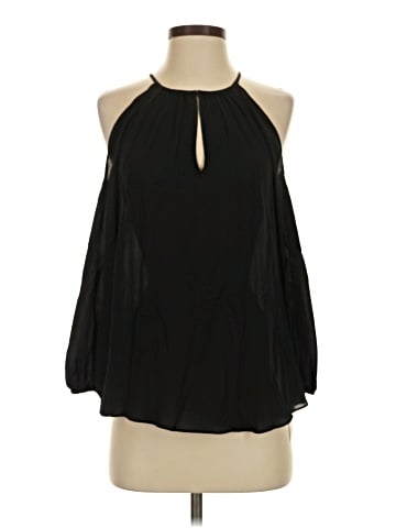 Joie 3/4 Sleeve Silk Top (view 1)