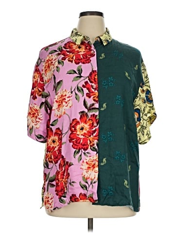 Anthropologie Short Sleeve Blouse (view 1)
