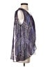 Bob Mackie 100% Polyester Purple Sleeveless Blouse Size XS - photo 4