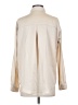 VICI 100% Polyester Solid Ivory Long Sleeve Blouse Size S - photo 2