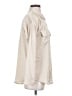 VICI 100% Polyester Solid Ivory Long Sleeve Blouse Size S - photo 4
