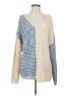 Urban Outfitters Color Block Blue Pullover Sweater Size XS - photo 1