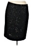 Nine West 100% Polyester Stars Black Formal Skirt Size 16 - photo 1