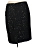 Nine West 100% Polyester Stars Black Formal Skirt Size 16 - photo 2