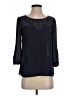 Kohl's Black 3/4 Sleeve Blouse Size S (estimated) - photo 1