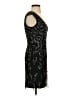 Aidan Mattox 100% Polyester Stars Black Cocktail Dress Size 2 - photo 4