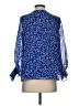 Vince Camuto 100% Polyester Blue 3/4 Sleeve Blouse Size S - photo 2