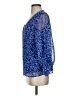 Vince Camuto 100% Polyester Blue 3/4 Sleeve Blouse Size S - photo 5