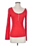 Unbranded Red 3/4 Sleeve T-Shirt Size S - photo 1