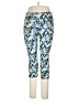 Marika Print Blue Active Pants Size L - photo 1