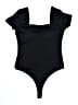 Klassy Network Solid Black One Piece Swimsuit Size XL - photo 1